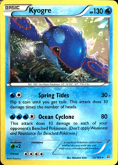 Kyogre 53/160 Cracked Ice Holo Promo - Theme Deck Exclusive